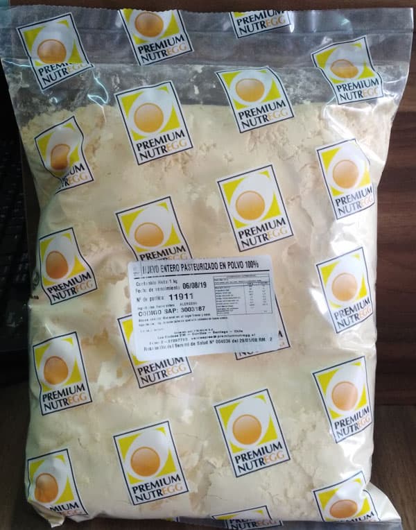 Bolsa de Huevo en Polvo Premium Nutregg