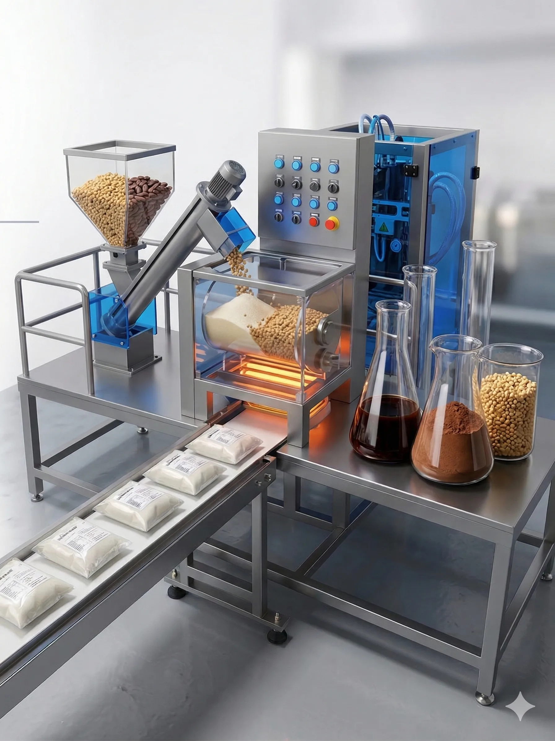Producción industrial de ingredientes